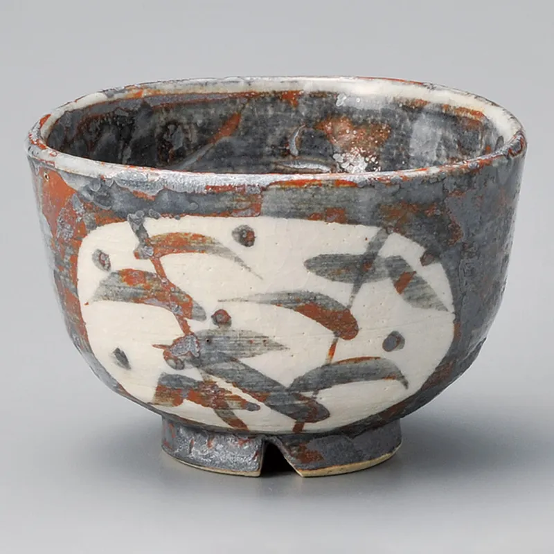 未使用保管品 青粒 九谷焼一級技能士錦泉 名入り 茶道具 未