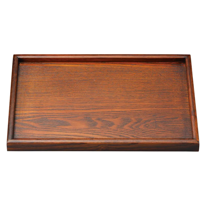 木］［漆］おてがる盆36cm長盆(お盆(正角・長角）)|食器通販の陶磁庵