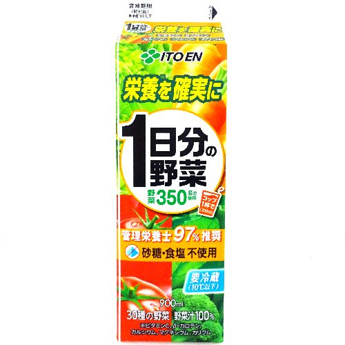 伊藤園 1日分の野菜 900ml: ネットスーパー｜トキハオンライン