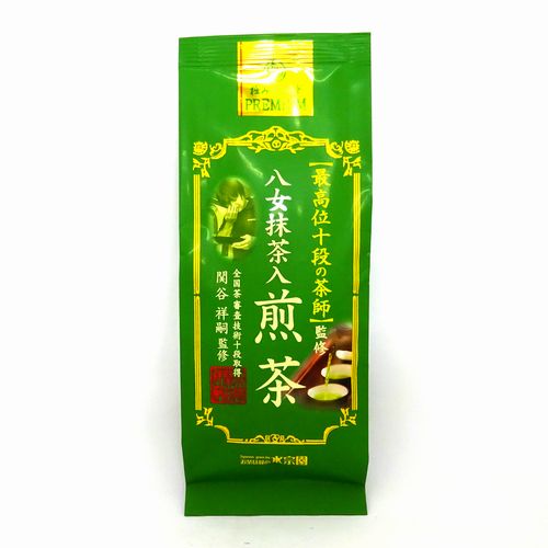 水宗園 最高位十段の茶師監修 八女抹茶入り煎茶 100g: ネット