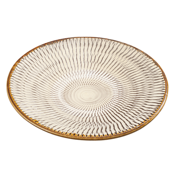 小石原焼 小鹿田焼 飛びかんな 皿 16点セット 小鹿田焼] 九寸