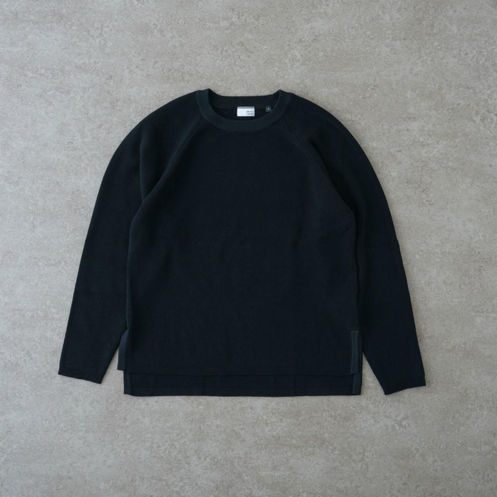 CORDURAリラックスラグランスリーブニット＜ネイビー＞(S ネイビー