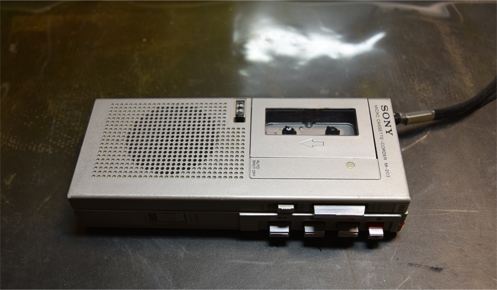 SONY M-100B(B) マイクロカセットレコーダー 動作不明 SONY M-100B(B