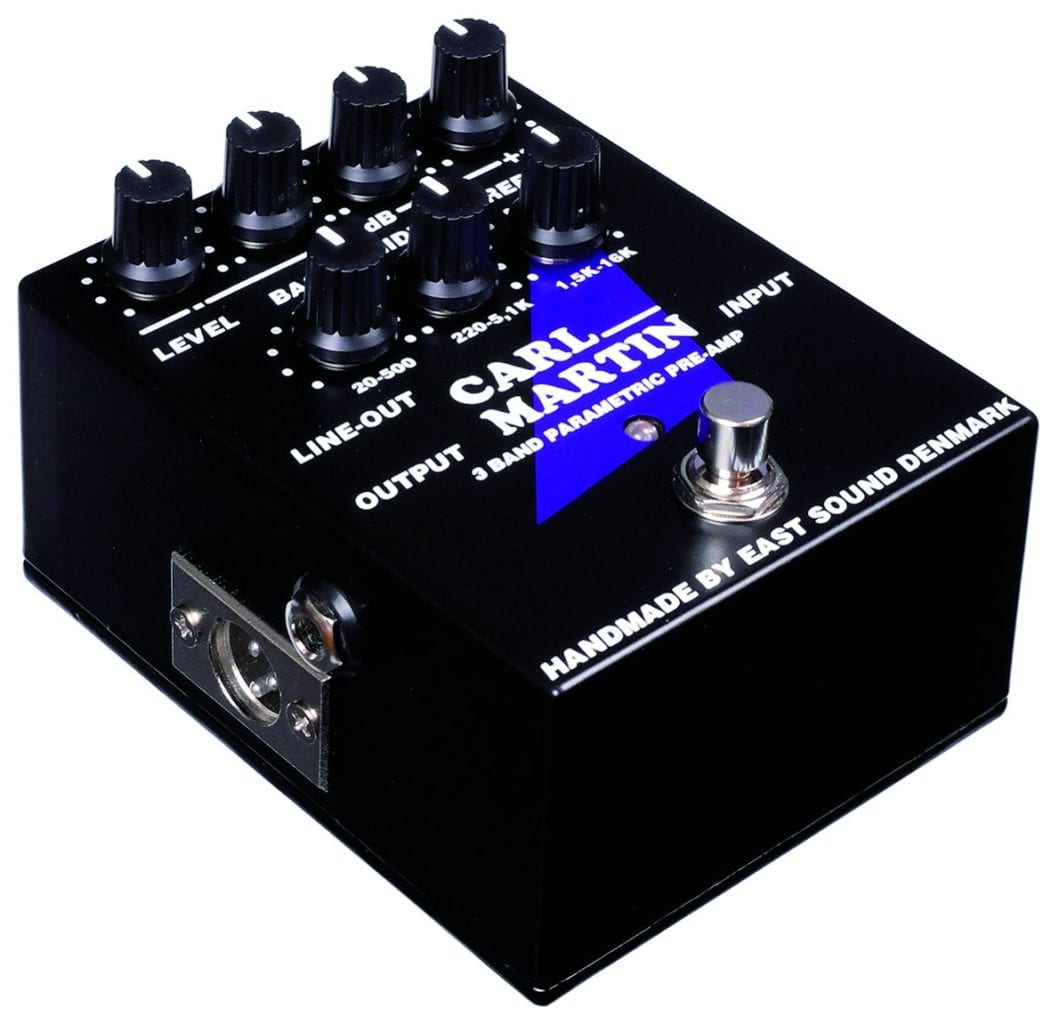 Carl Martin 3 Band Parametric Preamp - Tonebox.com