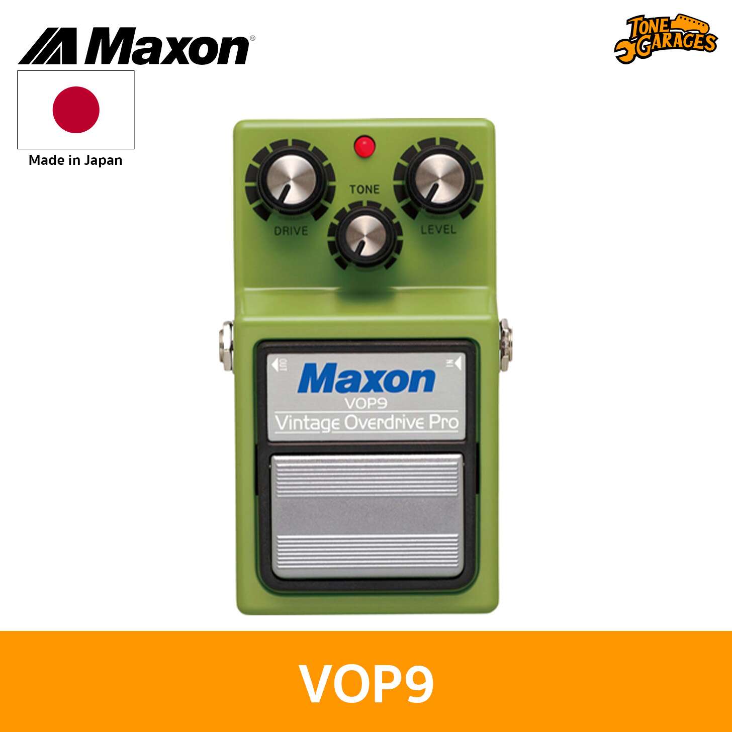 Maxon VOP-9 Vintage Overdrive Pro Effect – Tone Garages