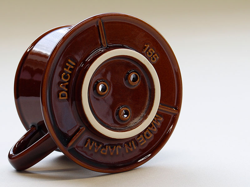 Kalita カリタ MI155 ウェーブドリッパー グロスブラウン 1-2cup用