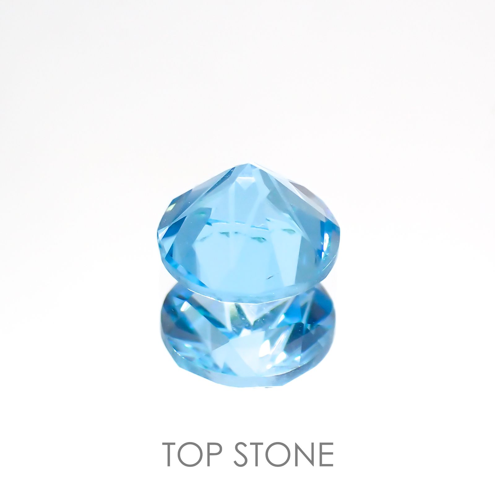 ◇特殊カット◇スイスブルートパーズ(宝石名ブルー・トパーズ