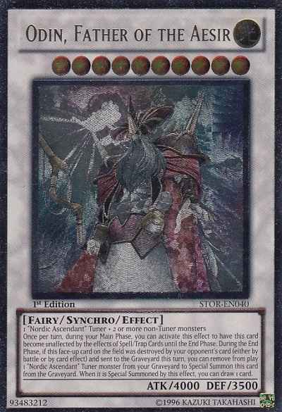 遊戯王 極神 オーディン トール ロキ 英語 アルティメット