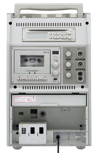 商品データダウンロード:ワイヤレスアンプ CDカセット付 (WA-1812CD