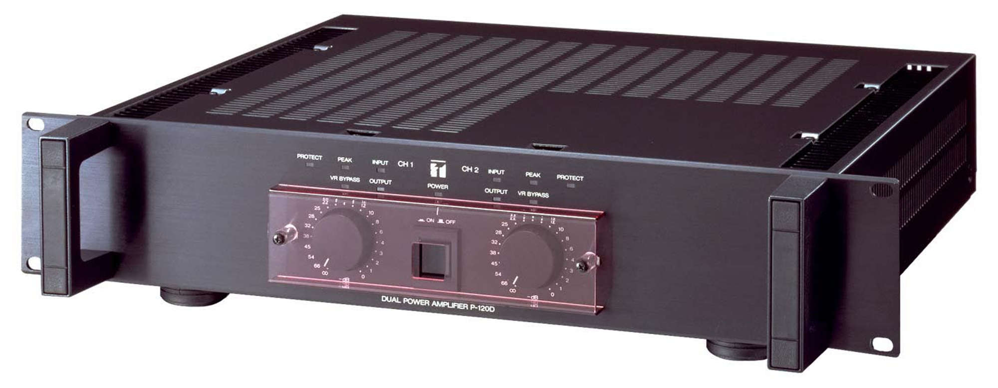 パワ－アンプ 200W×2ch (P-120D) | TOA株式会社