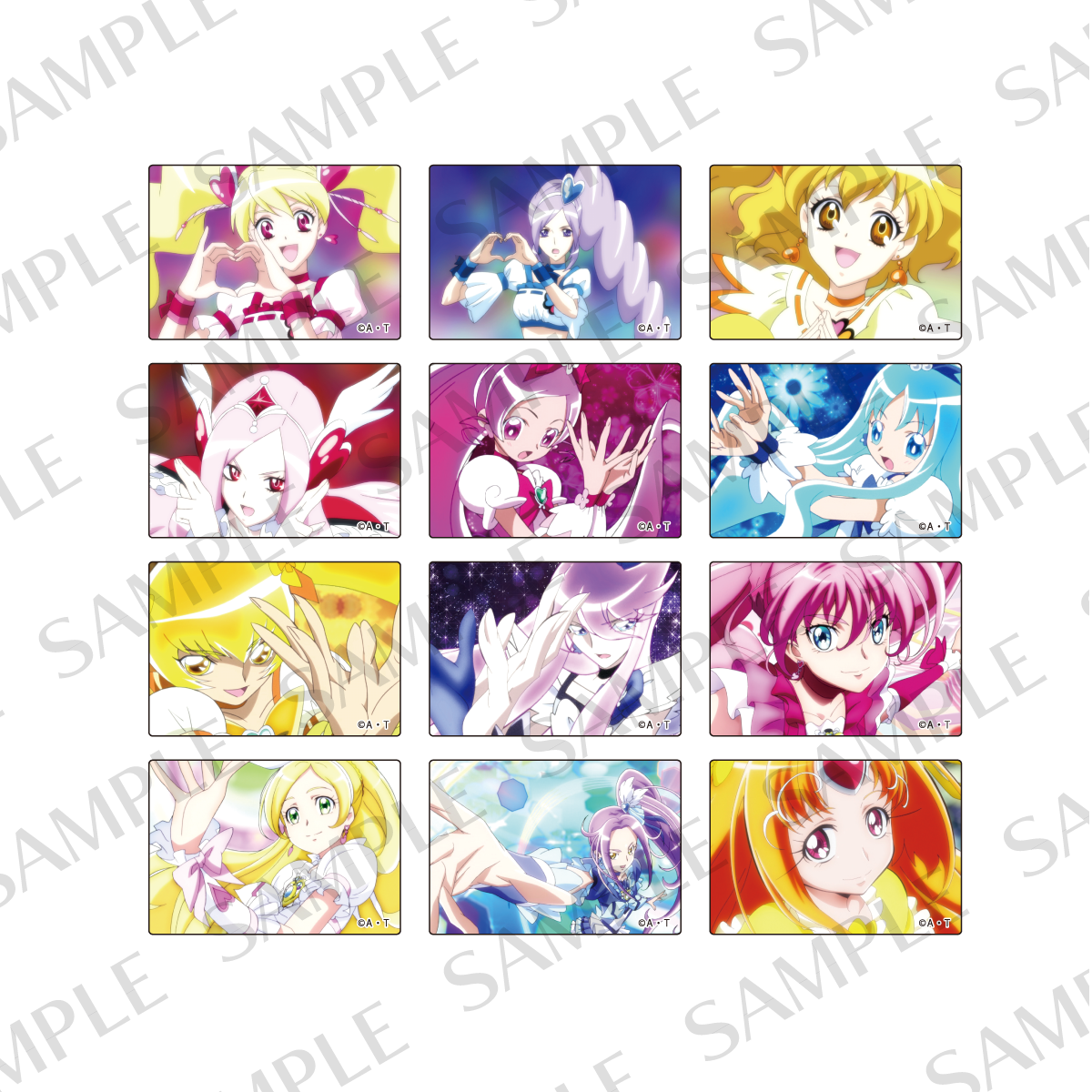 全プリキュア展缶バッジ セット キュアドリーム、キュアスカイ他16種