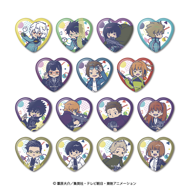 ワートリ バレンタイン ハート 缶バッジ 隠岐 ワートリ バレンタイン