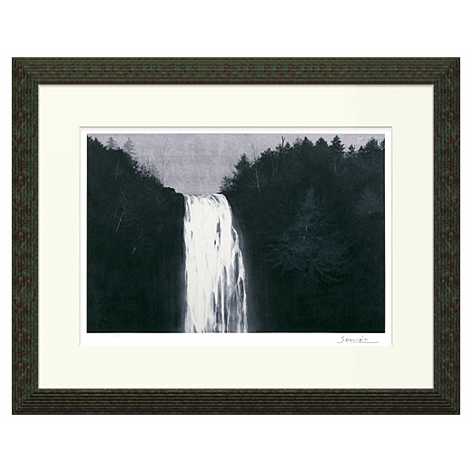 滝・崖の木Waterfall / A Tree on the Cliff|千住博Hiroshi Senju