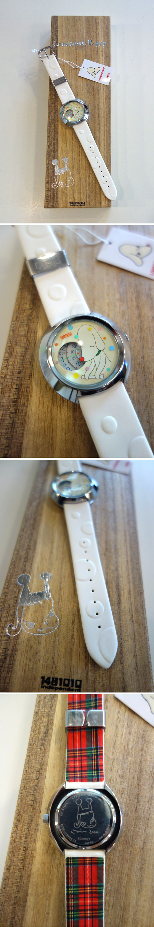 Lonesome Puppy (腕時計)Lonesome Puppy (wristwatch)|奈良美智