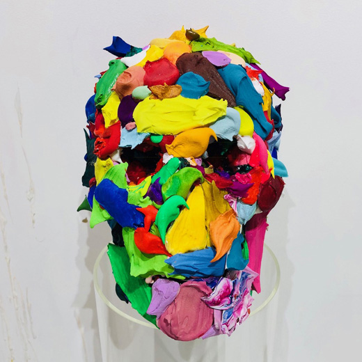 杉田陽平 「小さな、小さな、火の鳥」2008制作 油彩画 杉田陽平