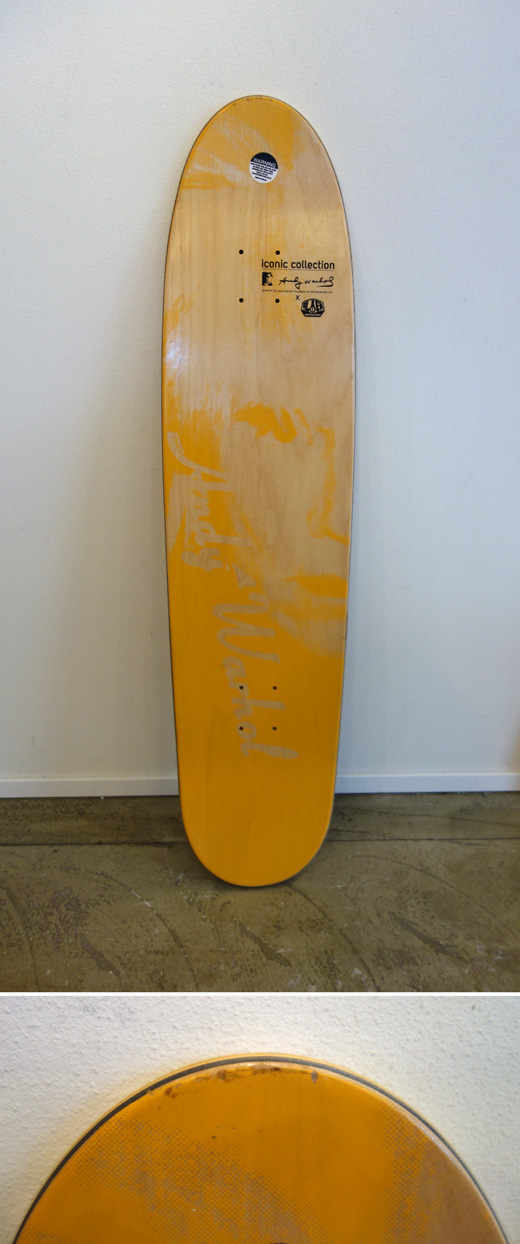 Andy Warhol ”最後の晩餐” スケートボード4枚セット Andy Warhol