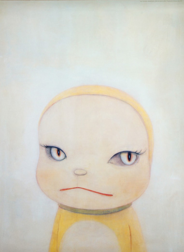 ◇奈良美智 ドラえもん展 ポスター ジャイアンにリボンをとられた