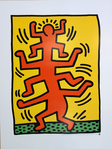 新品未使用 キースヘリング Keith Haring 木製ヨーヨー 3点 新品未使用