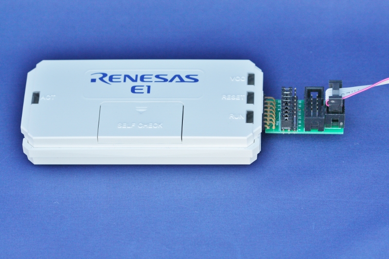 初心者・サポート付 ルネサス Renesas E1エミュレータ 実習用キット