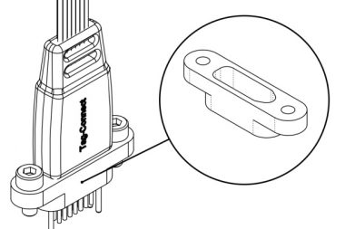 TC-MOUNT Fixture mounting bracket for no-legs cables | Tag-Connect