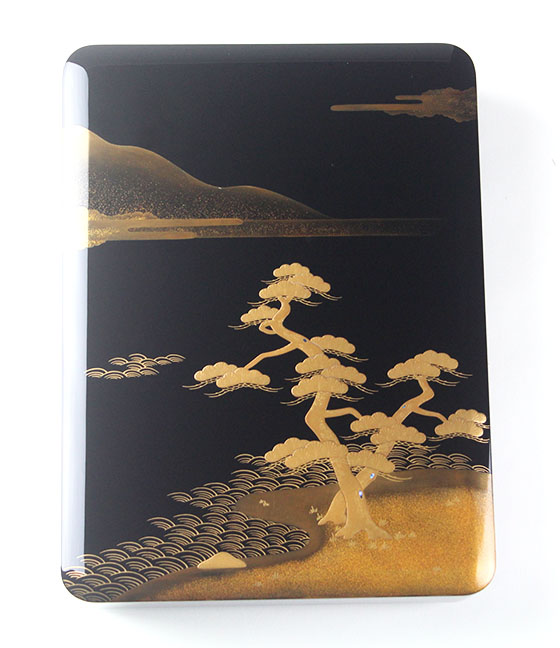 輪島塗文箱 州浜蒔絵 748,000円（税込） | 輪島塗の塗師屋 輪島漆器