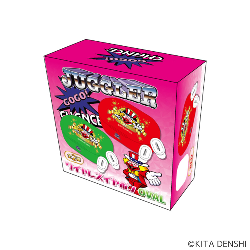 ジャグラーワイヤレスイヤホン(OVAL) | ぱちキャラ オンライン by大宏