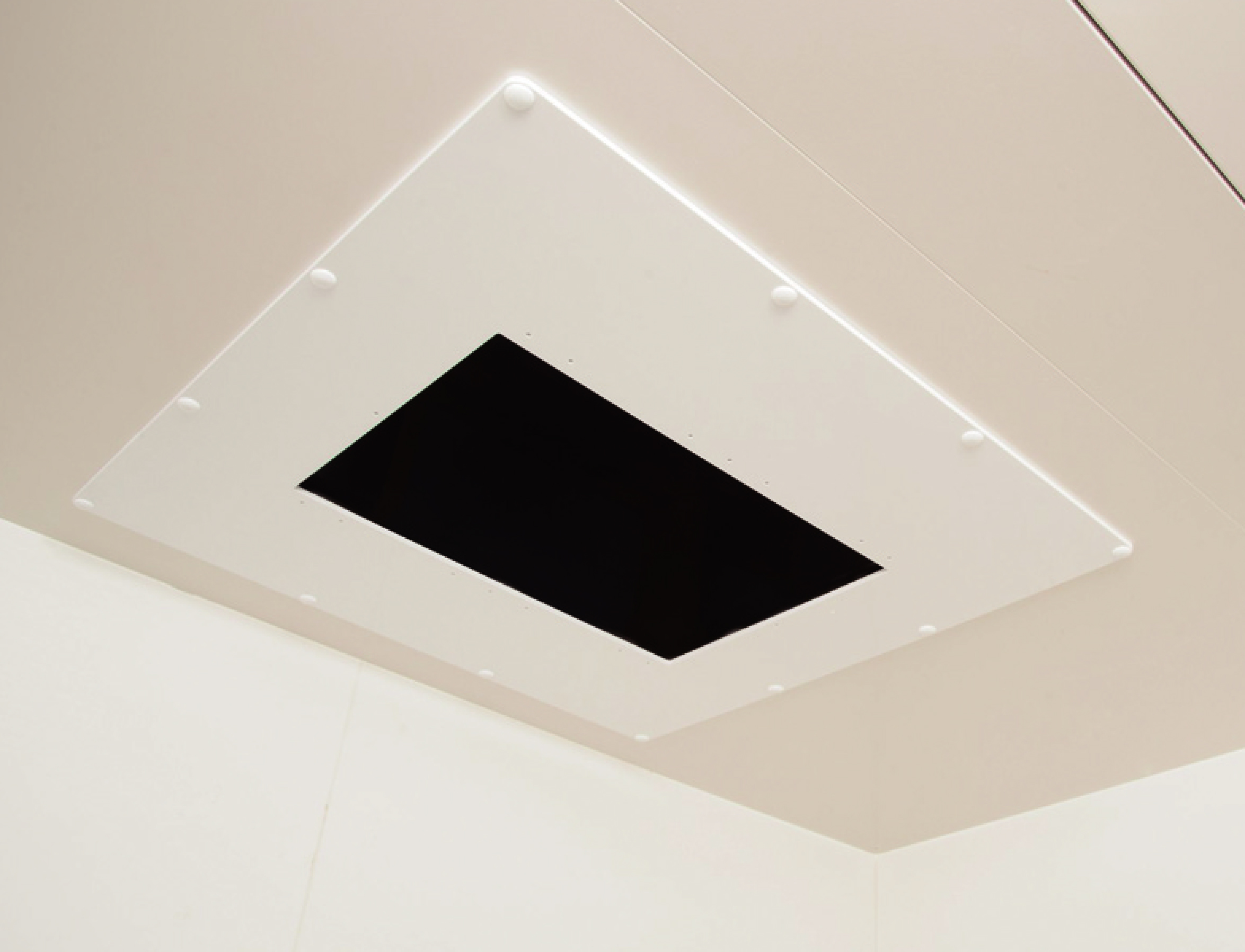 オプション部材浴室換気乾燥暖房機本体取付プレート（420mm×420mm開口