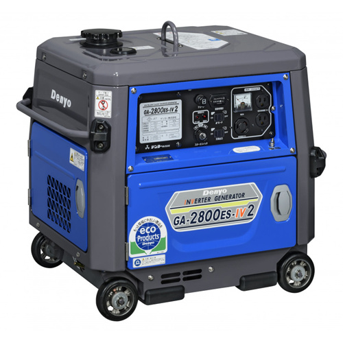 インバータ防音 ガソリン発電機 GA-2800ES-IV2|レンタル商品|リース