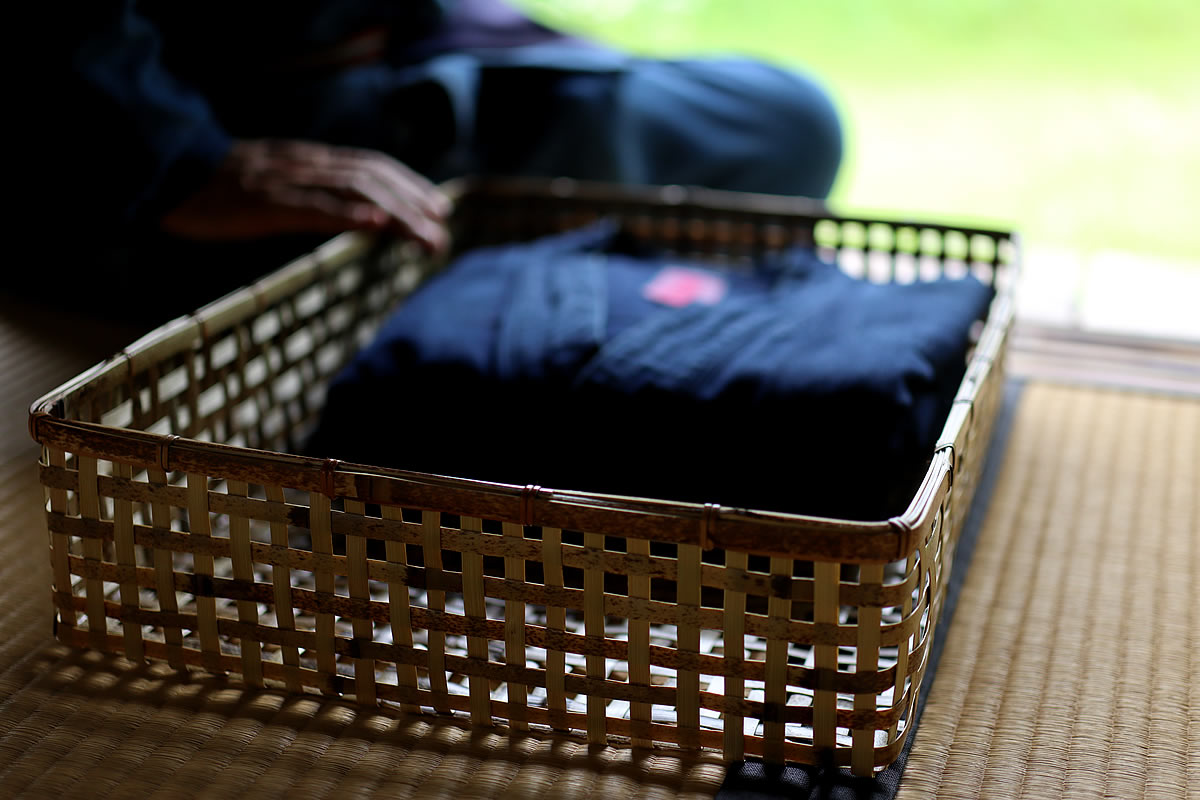 虎竹スクエアバスケット（衣装籠） | 虎斑竹専門店 竹虎