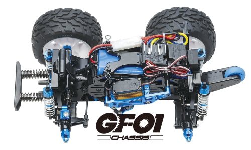TAMIYA電動RC4WDカー GF01シャーシ GF-01シャーシ