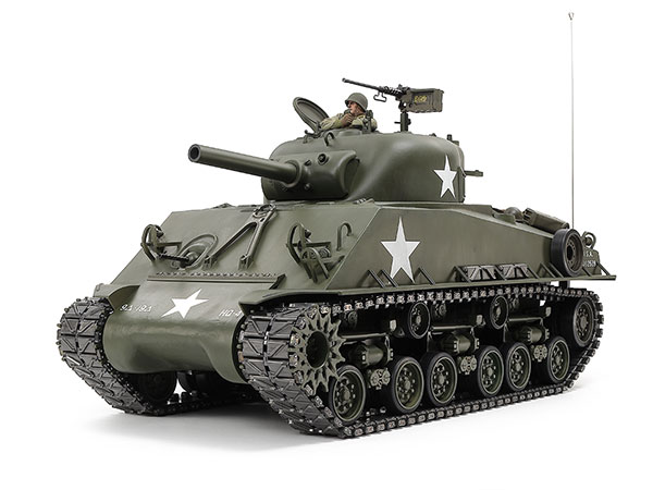 タミヤ 1/16 RCタンクシリーズ M4シャーマン （105mm榴弾砲搭載型