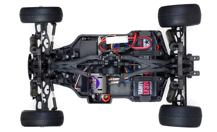 タミヤ DB02レオニス OP多数・スペアパーツ付き DB02シャーシ