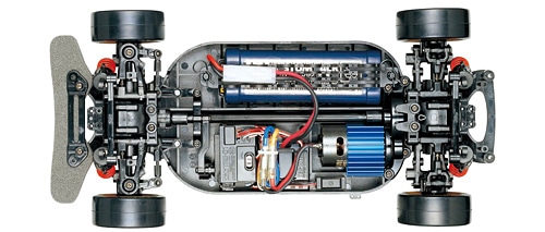 タミヤTT-01 RWDドリフト仕様フルセットジャイロ付き タミヤTT-01 RWD