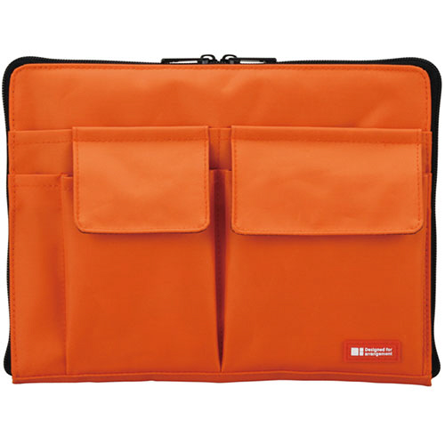 たのめーる】リヒトラブ バッグ イン バッグ A5 橙 A-7553-4 1個の通販