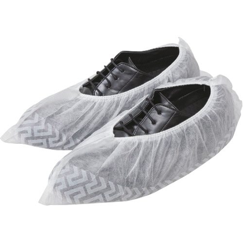 たのめーる】ジャパックス 不織布シューズカバー 白 JMS01 1パック(100