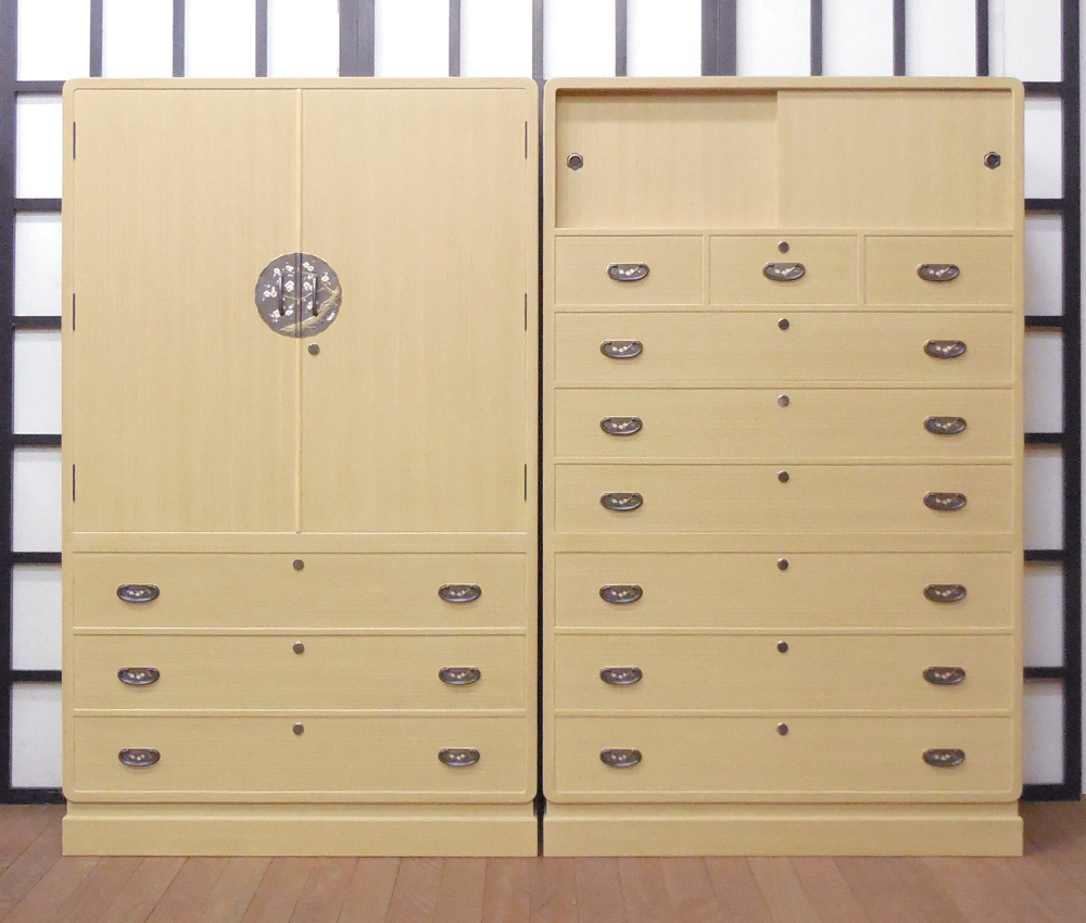 加茂桐たんす☆胴厚帯箪笥☆10段☆ ユ*マ様 加茂桐たんす☆胴厚帯箪笥