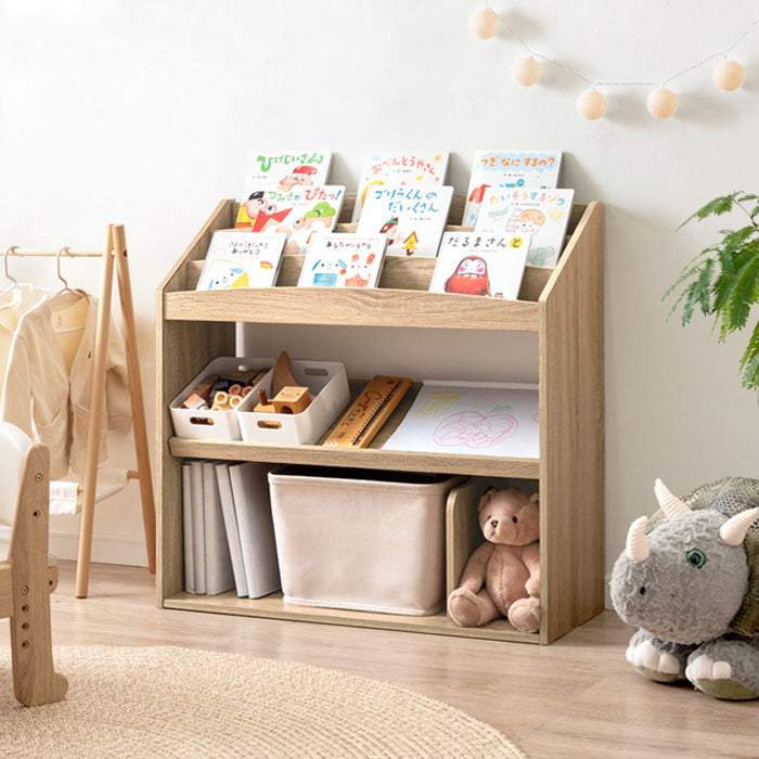 公式 絵本棚、おもちゃ棚セット 絵本棚・おもちゃ収納 | 家具