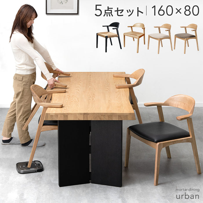 木製楕円形テーブルと椅子6脚セット 【公式通販】