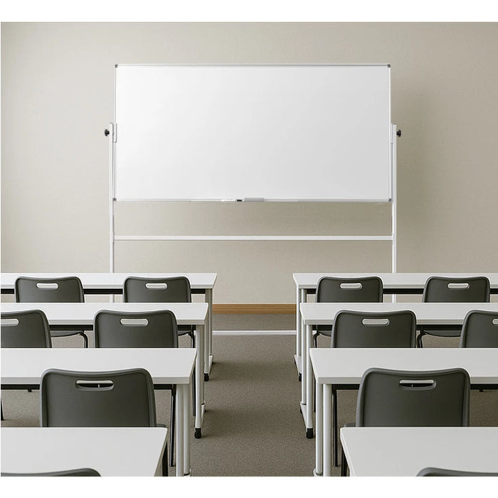 法人様限定 ホワイトボード 180×90 両面仕様 壁面取付も対応 360°回転