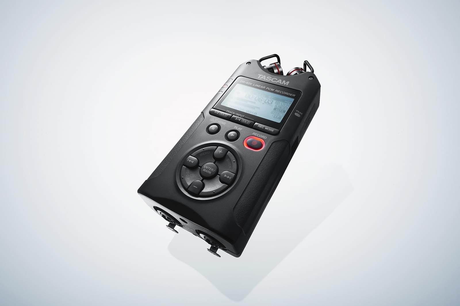 Tascam DR-40X | Portable Four-Track Digital Audio Recorder and USB