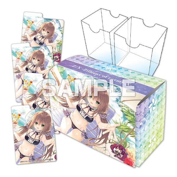 トレカアイテムくじ Angle Beats! 合皮製デッキケース 天使 立華奏