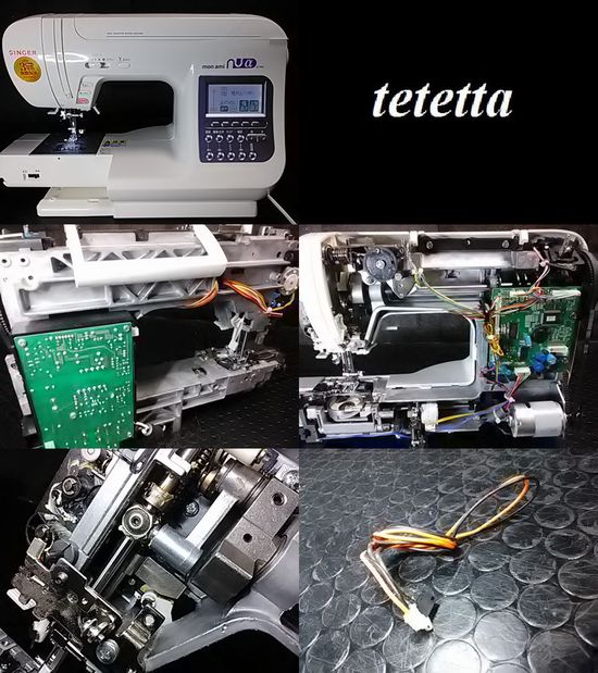 シンガーミシン本体 アニュードルSYー150 分解メンテナンス済み