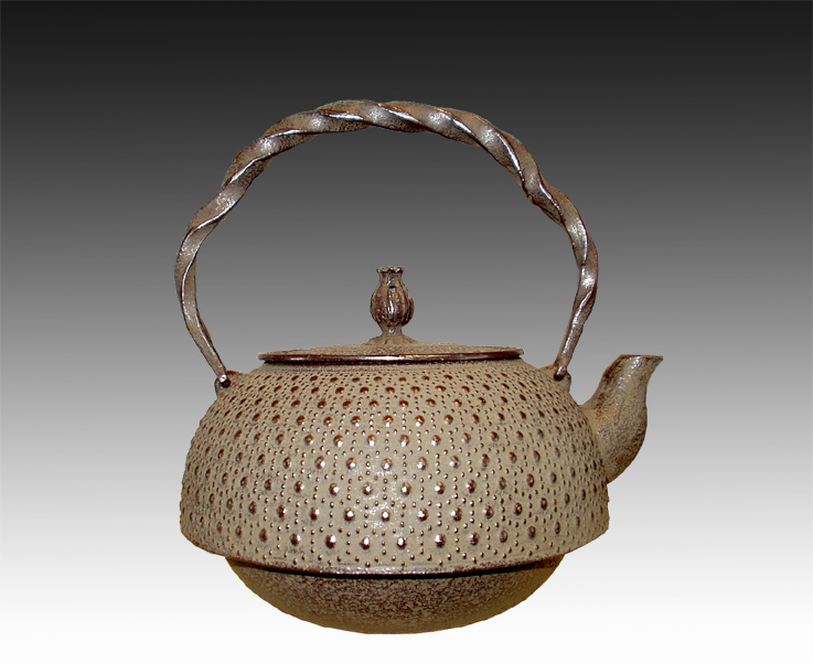 南部盛岡 佐々木 一点もの鉄瓶 鉄製 アンティーク 古美術 インテリア