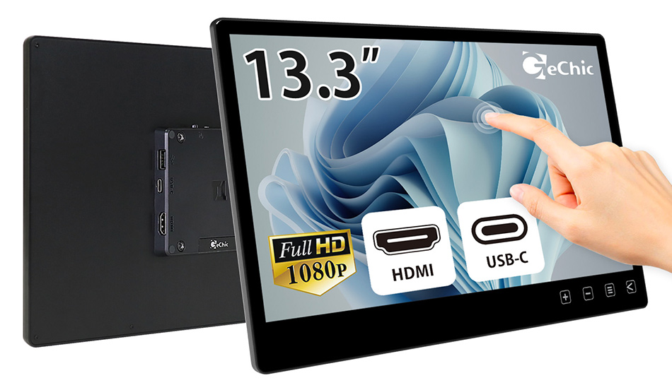 On-Lap T131A ― 13.3インチタッチパネルのモバイルモニター｜テック