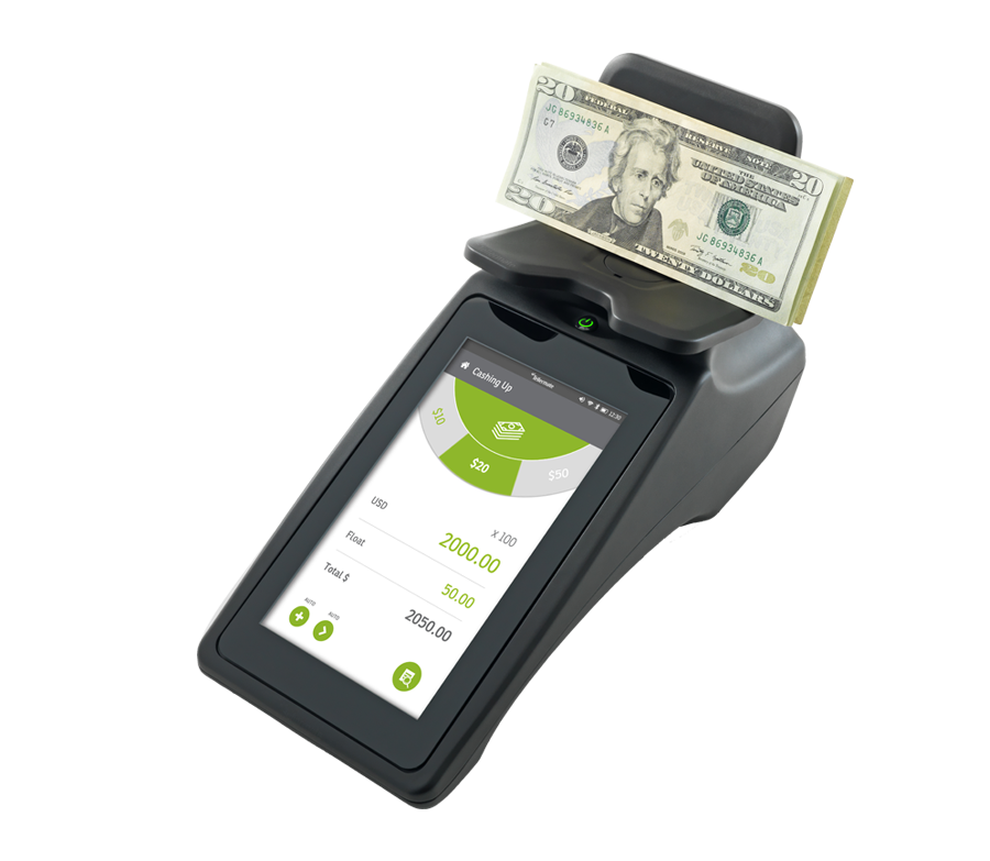 Tellermate Touch - The fully connected Cash Counter