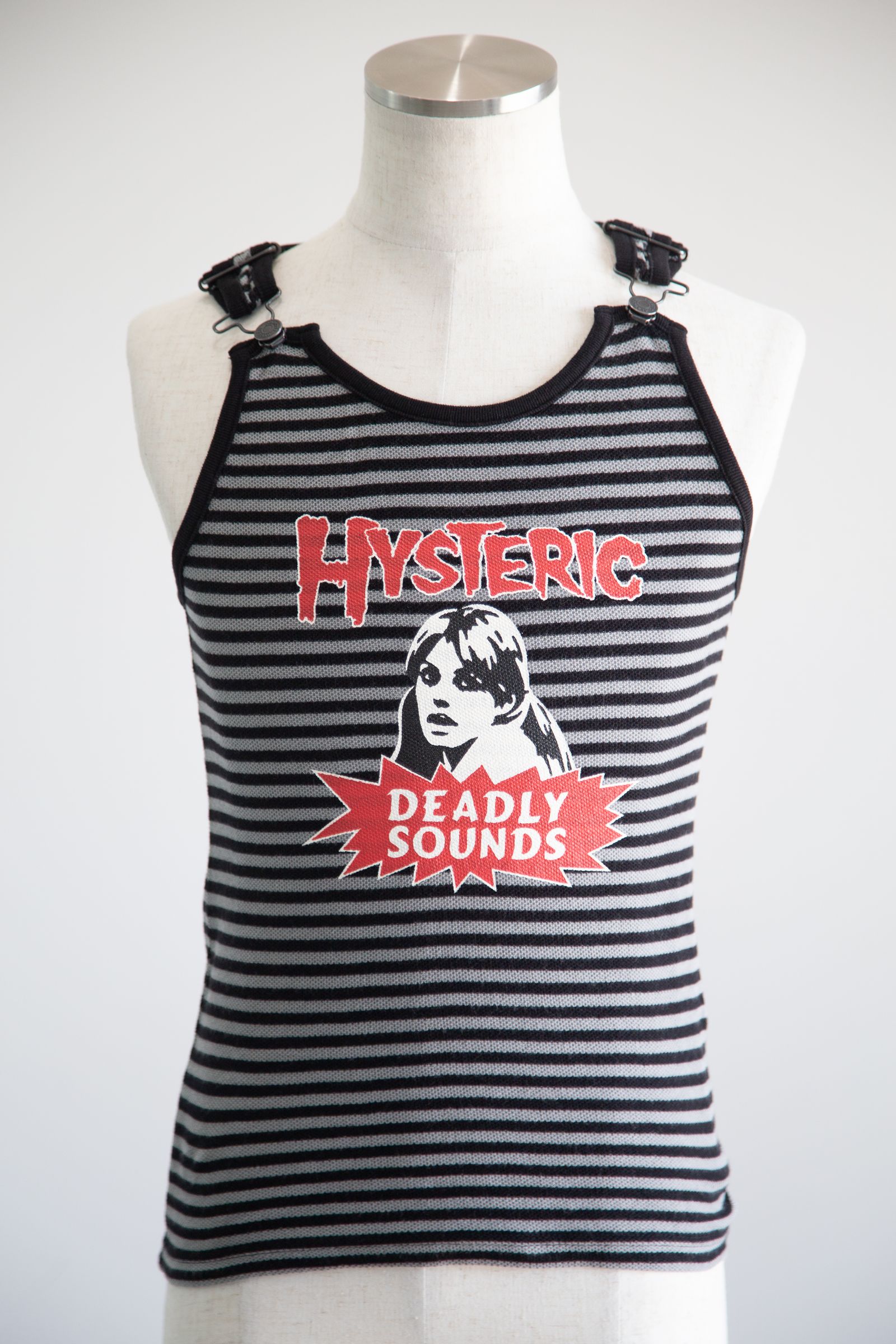 HYSTERIC GLAMOUR - DEADLY SOUNDS タンクトップ / ブラック | Tempt