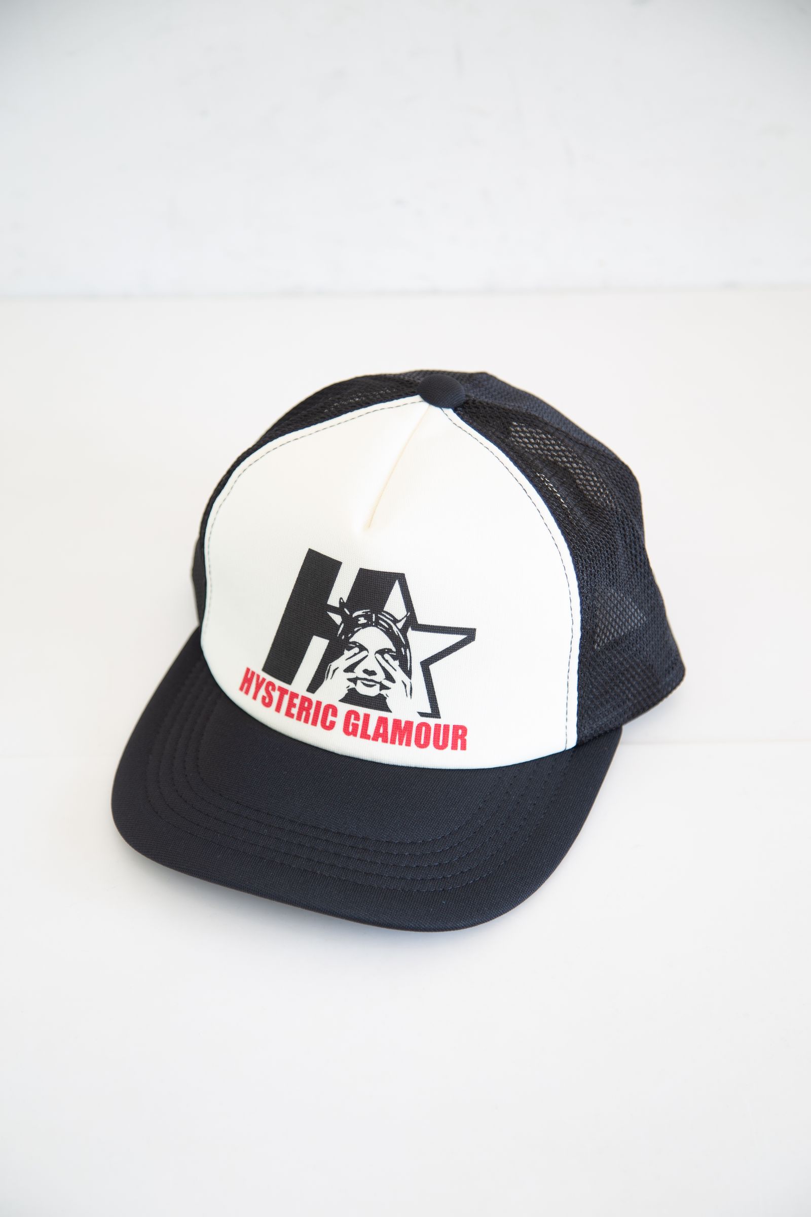 ヒステリックグラマー STAR EVIL キャップ ブラック