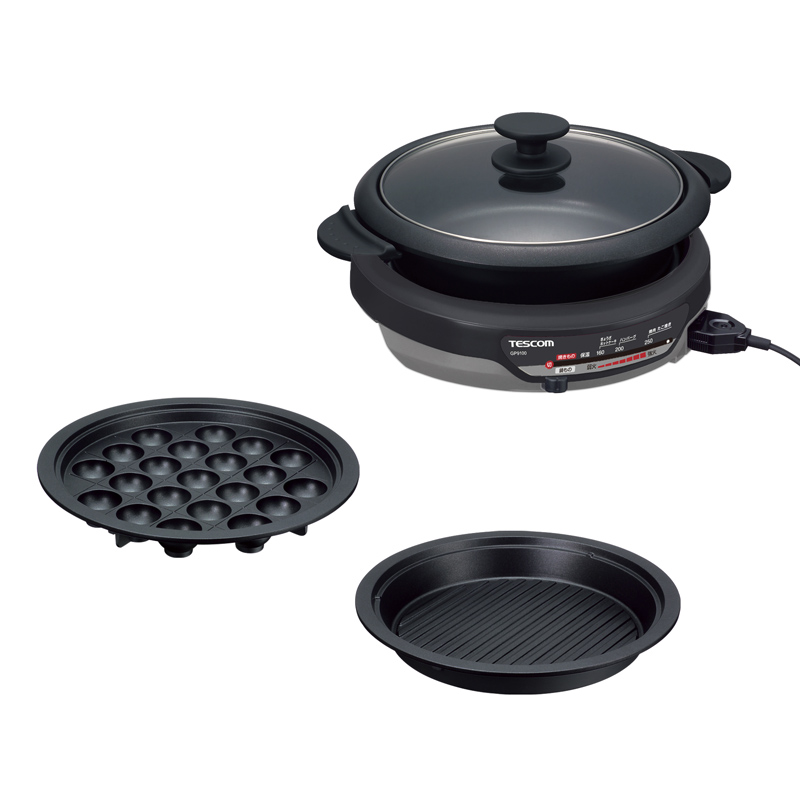 グリルなべ｜GP9100｜美容・キッチン家電のテスコム