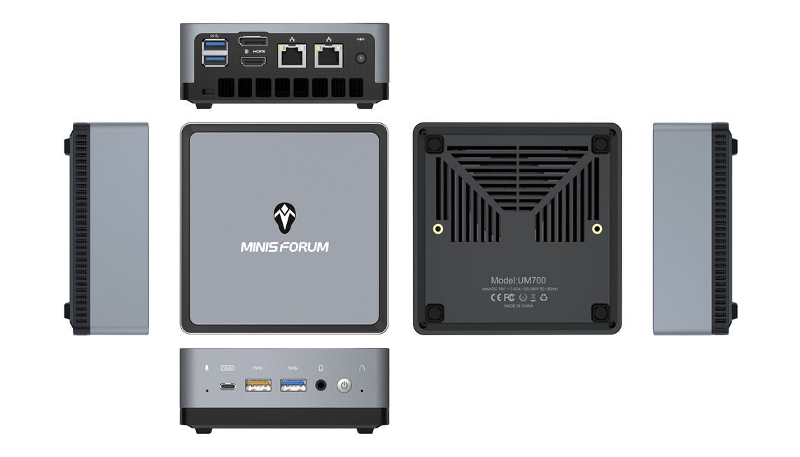 MINISFORUM Anounces EliteMini UM700 Mini PC with AMD Ryzen 3750H
