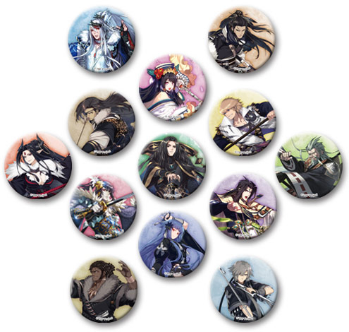 Thunderbolt Fantasy 東離劍遊紀 缶バッジコレクションvol.2